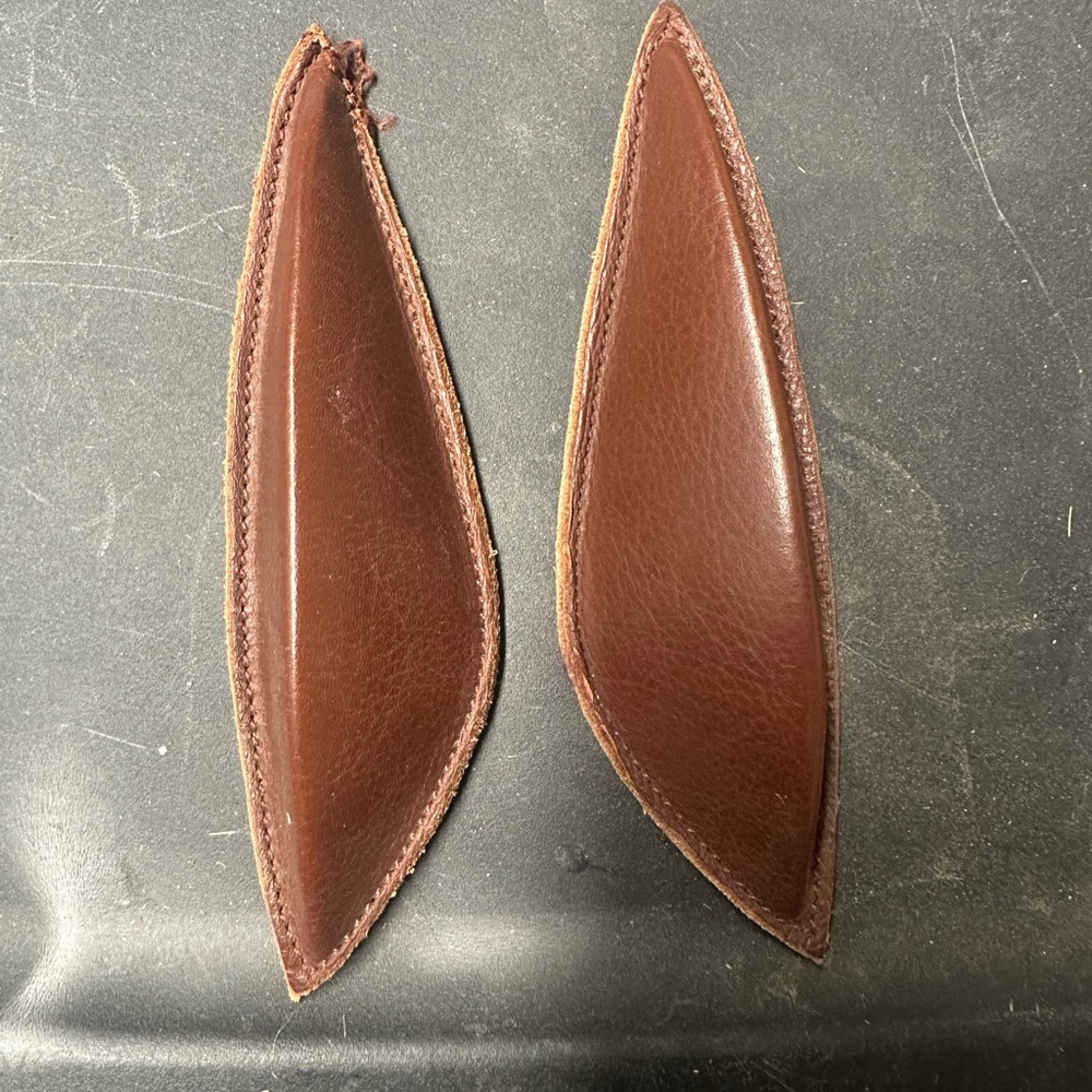 County Chestnut Velcro Knee Rolls